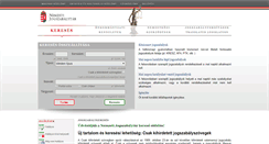 Desktop Screenshot of njt.hu